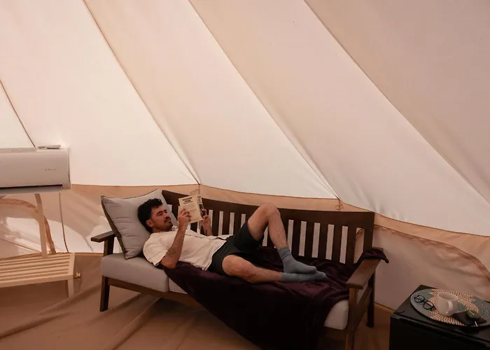 Glamping Valle De Guadalupe With Private Bathrooms By Yuma Resort