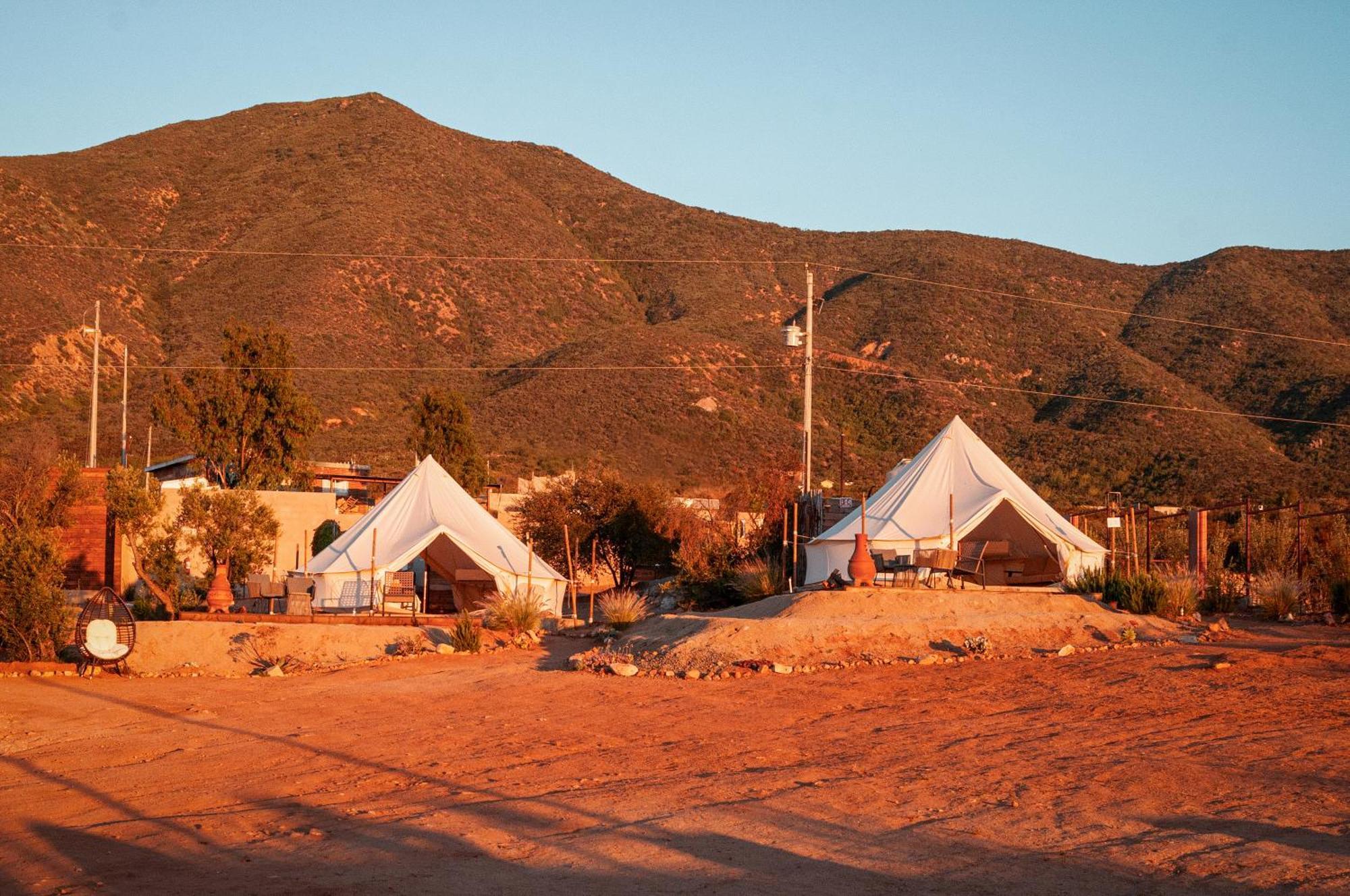 Glamping Valle De Guadalupe With Private Bathrooms By Yuma